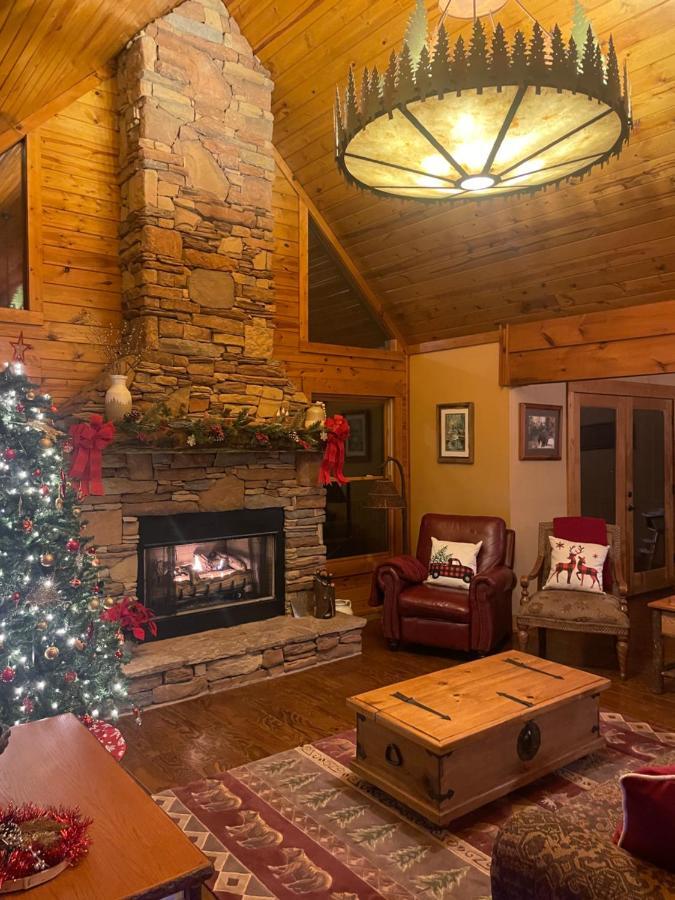 Cozy Creekfront Family Cabin-Pet Friendly -Gamerm-Hot Tub ハイアワシー エクステリア 写真