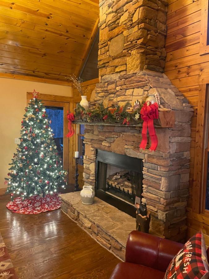 Cozy Creekfront Family Cabin-Pet Friendly -Gamerm-Hot Tub ハイアワシー エクステリア 写真