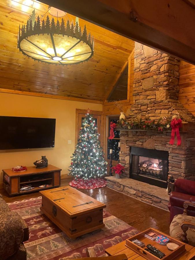 Cozy Creekfront Family Cabin-Pet Friendly -Gamerm-Hot Tub ハイアワシー エクステリア 写真