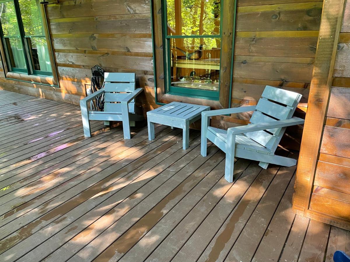 Cozy Creekfront Family Cabin-Pet Friendly -Gamerm-Hot Tub ハイアワシー エクステリア 写真